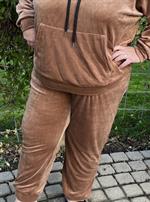 DNY - Velour Bukser, Camel
